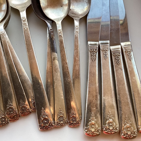 w m rogers silverware silver plated - Picture 4 of 5